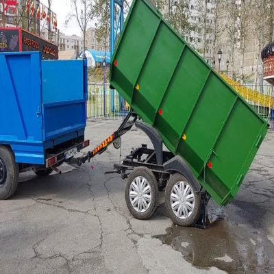 یدک کش تریلی تراکتور تک محور